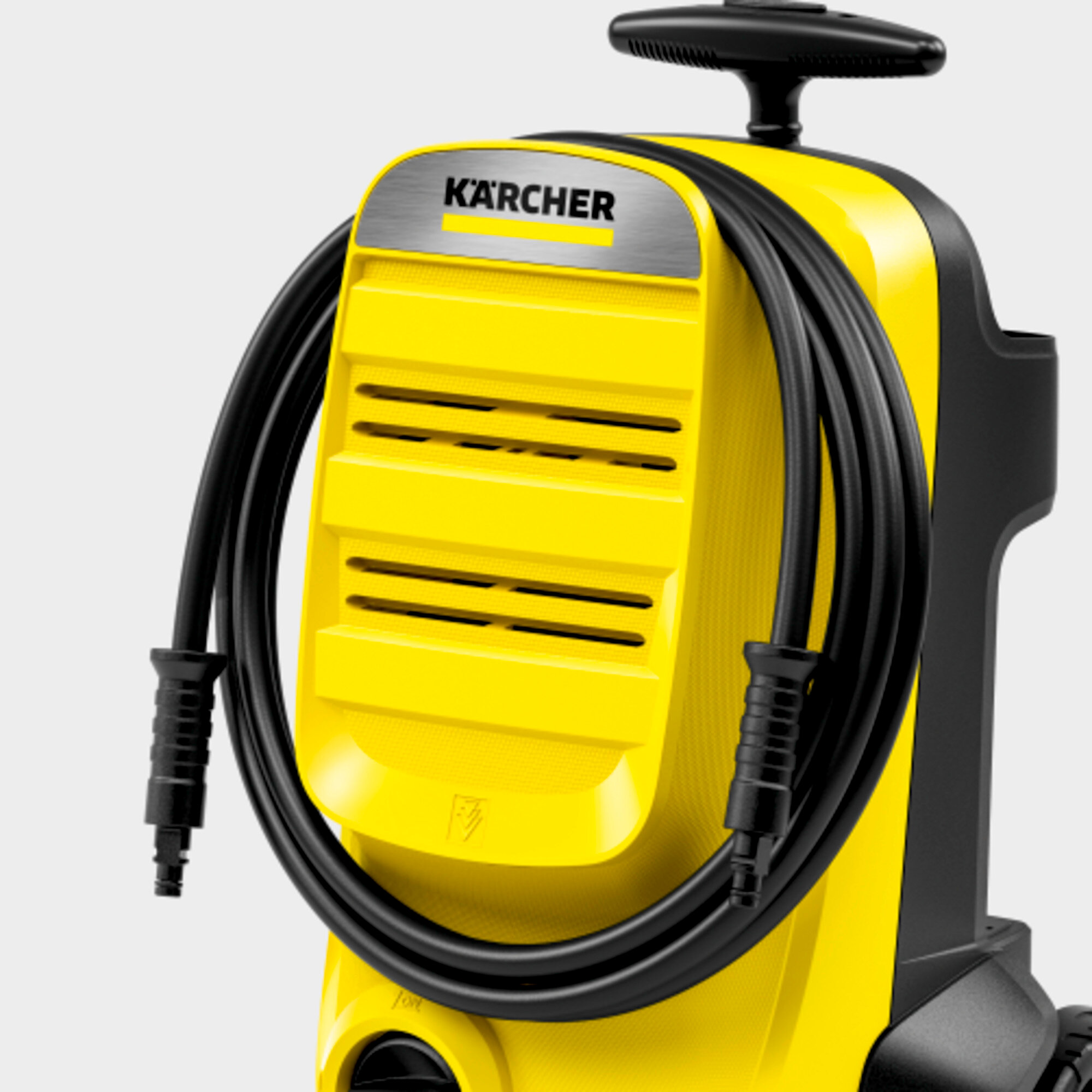 Мойка высокого давления Karcher K 4 Classic - <h3>Хранение шланга под передней крышкой</h3>