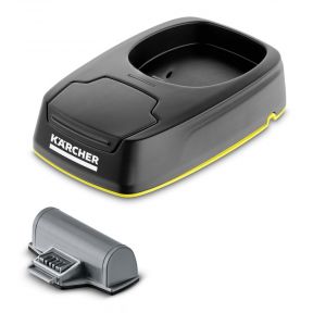 Зарядная станция и сменный аккумулятор для Karcher WV 5