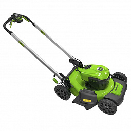 Аккумуляторная газонокосилка Greenworks GD40LM48SP 48см, самоход, б/щ, 40v (без АКБ и З/У) - изображение 2