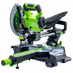 Аккумуляторная торцовочная пила Greenworks GD24MS216 б/щ, 24v (без АКБ и З/У) - изображение 2