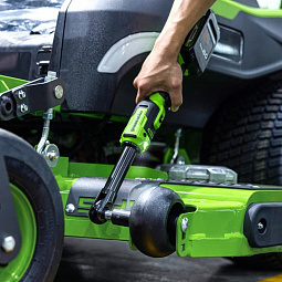 Аккумуляторный гайковерт-трещотка удлиненный Greenworks GD24RWX б/щ, 1/2", 80 Н·м, 24v (без АКБ и З/У) - изображение 4