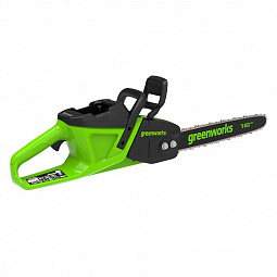 Аккумуляторная цепная пила Greenworks GD40CS20X 40 см, б/щ, 2000 Вт, 40v (без АКБ И З/У) - изображение 4