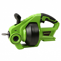 Аккумуляторная прочистная машина для труб Greenworks G24DA, 24v (без АКБ и З/У) - изображение 3