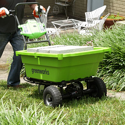 Аккумуляторная ручная самоходная тележка Greenworks G40GC, 40v (без АКБ и З/У) - изображение 2