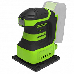 Аккумуляторная плоскошлифовальная машина Greenworks  G24SS14, 24v (без АКБ и З/У) - изображение 4